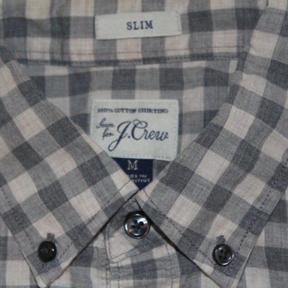 J CREW BUTTOM SOWN SHIRT SZ m SLIM - Picture 2 of 4